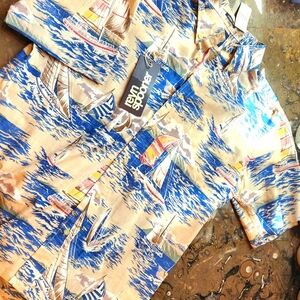 M Reyn Spooner "Following Sea" Buttonup Shirt